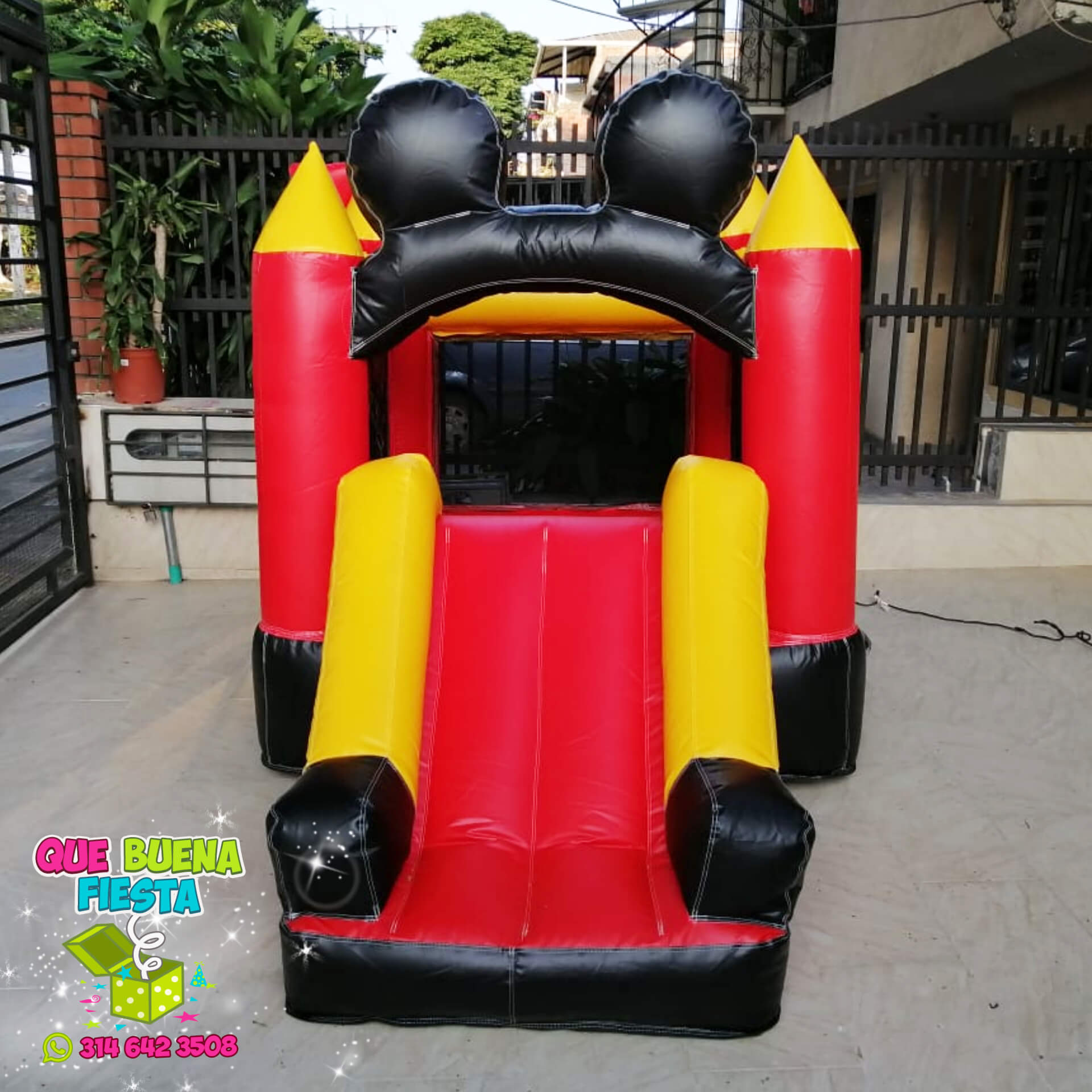 alquiler inflable mickey cali